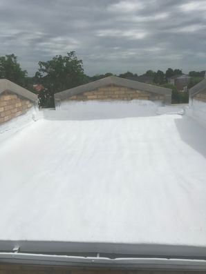 S.P.F. Foam System with Base and Top Coat at Grace United Methodist Church in Waverly, Ohio (10)