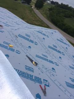 Before Metal Roof Replacement in Thurman OH