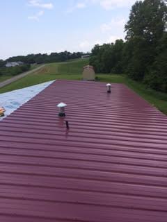 After Metal Roof Replacement in Thurman OH